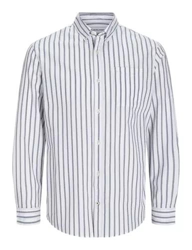 JACK &amp; JONES Hemden Jack &amp; Jones Herren Jjeoxford Shirt Ls Noos Langarmhemd (1er Pack)