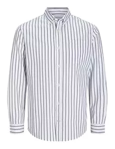 JACK &amp; JONES Hemden Jack &amp; Jones Herren Jjeoxford Shirt Ls Noos Langarmhemd (1er Pack)