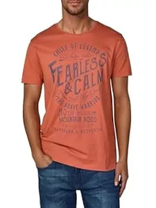 riverso T-Shirts riverso Tshirt Herren Baumwolle Regular Fit RIVLeon Rundhals Kurzarm Sommer Tee Shirt Print Grün Blau Weiß Grau Rot Orange S M L XL 2XL 3XL 4XL 5XL