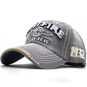 CheChury Hüte & Mützen CheChury Distressed Basecap Unisex Retro Baseball Kappe Einstellbare Freizeit Mütze Baseballmütze Hip Hop Outdoor Hut für Männer und Frauen