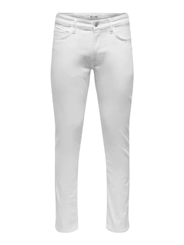 Only &amp; Sons Jeans Only &amp; Sons Male Slim Fit Jeans ONSLOOM Mid Rise Slim Fit Jeans