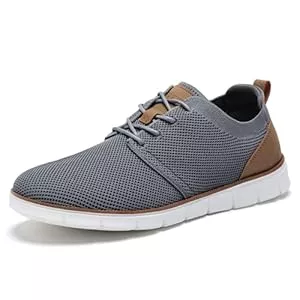 LEZTA Schnürhalbschuhe LEZTA Schuhe Herren Anzugschuhe Sneaker Oxfords Business Mesh Sportschuhe Tennisschuhe Walkingschuhe Atmungsaktiv Komfortabel
