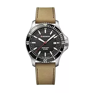 WENGER Uhren Wenger Unisex ErwachseneArmbanduhr Analog Quarz Leder 01.0641.125