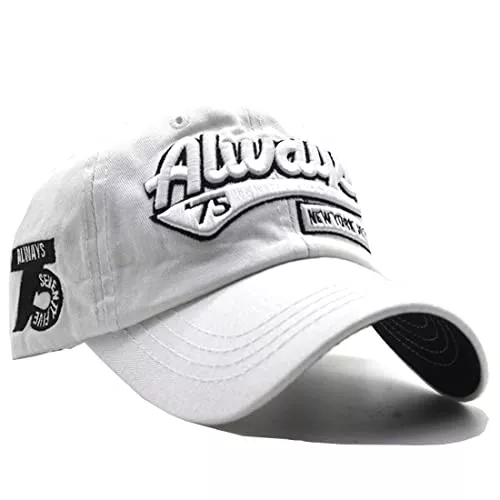 Ecroon Hüte & Mützen Ecroon Baseball Cap Herren Unisex Kappe Verstellbar Baseboard Athletic Baseballkappe Mütze Outdoor Baseballkappe