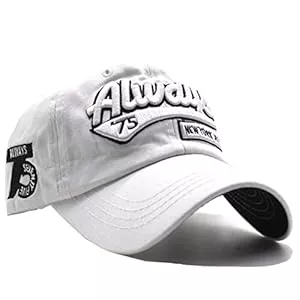 Ecroon Hüte & Mützen Ecroon Baseball Cap Herren Unisex Kappe Verstellbar Baseboard Athletic Baseballkappe Mütze Outdoor Baseballkappe
