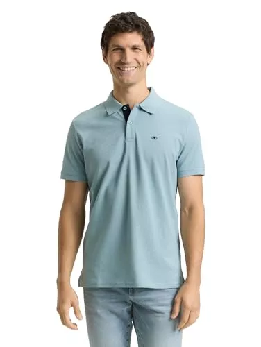 TOM TAILOR Poloshirts TOM TAILOR Herren Basic Piqué Poloshirt