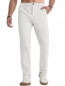 Elegancity Hosen Elegancity Herren Chinohose Stretch Freizeithose Regular Fit Stoffhose Anzughose Einfarbig 60% Baumwolle Passform Mit Bundgummi S-3XL
