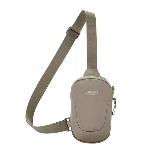 LARKSON Taschen & Rucksäcke LARKSON Brusttasche Herren &amp; Damen - Nils - Anti Diebstahl Umhängetasche für Reise, Festival, City - Kleine Crossbody Bag mit Platz für Handy, Schlüssel, Geldbörse