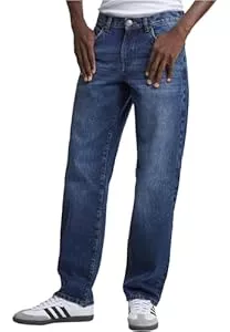 Urban Classics Jeans Urban Classics Herren Heavy Ounce Straight Fit Jeans