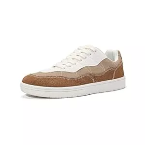 Mirroryou Sneaker & Sportschuhe Mirroryou Herren Canvas Sneaker Low Top Freizeitschuhe Schnüren Leichtgewicht Walkingschuhe Gemütlich