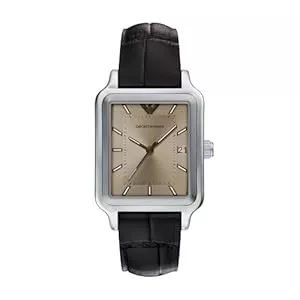 Emporio Armani Uhren Emporio Armani Herren 36MM Silberfarbene Edelstahl Uhr, AR11756
