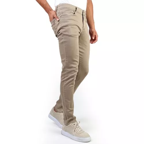 HALAT'S Hosen HALAT'S Herren Jeans Slim Fit - Baumwolle Jeanshose Stretch für Herren mit Schlanke Elastizität