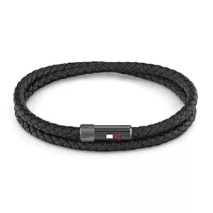 Tommy Hilfiger  Tommy Hilfiger Jewelry armband für Herren aus Leder Schwarz - 2790262S