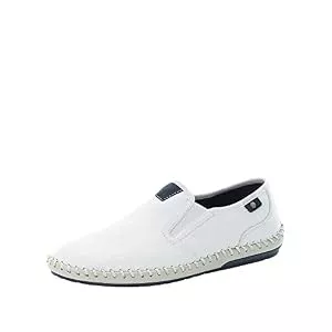 Rieker Schnürhalbschuhe Rieker Herren B4551 Slipper, Weiss,42 EU
