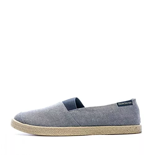 Quiksilver Flache Schuhe Quiksilver - Espadrilled Cold Cement Shoe für Männer - Blue/White/Blue - 43 EU