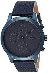 LACOSTE Uhren Lacoste Herren Analog Quartz Armbanduhr mit Lederarmband 2010998