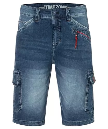 Timezone Shorts Timezone Herren Cargo Bermuda Shorts Regular RYKERTZ Short Mid Waist Regular Fit