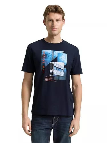 TOM TAILOR T-Shirts Tom Tailor Herren 1048650 Tom Tailor Herren T-Shirt (1er Pack)