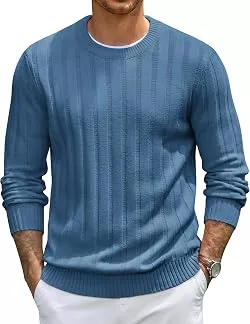 COOFANDY Pullover & Strickmode COOFANDY Pullover Herren Elegant Sweater Business Strickpullover