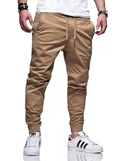 behype. Hosen behype. Herren Hose Chino Jogger Jeans Chinohose Cargohose Freizeithose Gummibund Stretch