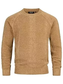 Indicode Pullover & Strickmode Indicode Herren INOlio Herren Pullover mit Rundhalsausschnitt