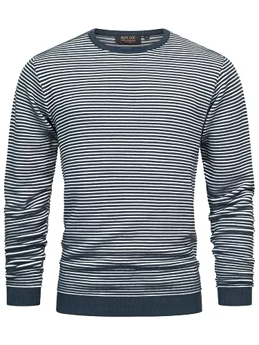 Indicode Pullover & Strickmode Indicode Herren INManfred Feinstrickpullover Herrenpulli aus 100% Baumwolle