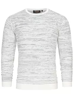 Indicode Pullover & Strickmode Indicode Herren INManfred Feinstrickpullover Herrenpulli aus 100% Baumwolle