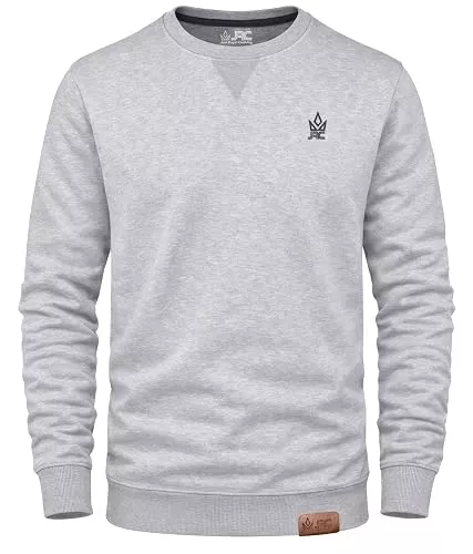 JRC Just Royal Clothing Pullover & Strickmode JRC Herren Fleece Sweatshirts und Pullover mit Rundhalsausschnitt, Rundhals Langarmpullover für Sport und Arbeitskleidung