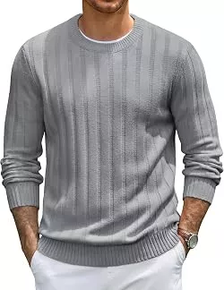 COOFANDY Pullover & Strickmode COOFANDY Pullover Herren Elegant Sweater Business Strickpullover