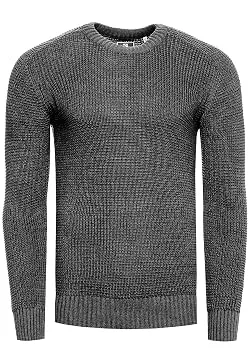 Rusty Neal Pullover & Strickmode Rusty Neal Herrenpullover Rundhals Basic Strick Pullover Business Freizeit Strickpullover Feinstrick 383