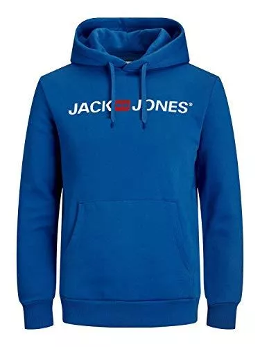 JACK & JONES Kapuzenpullover JACK & JONES Male Hoodie Logo