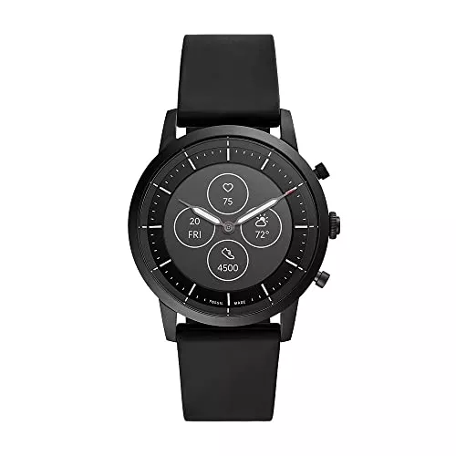 FOSSIL Uhren Fossil Hybrid Herren Smartwatch HR Collider mit Herzfrequenz-, Aktivitäts- und Schlaf-Tracking mit umfassenden Wellness-Statistiken