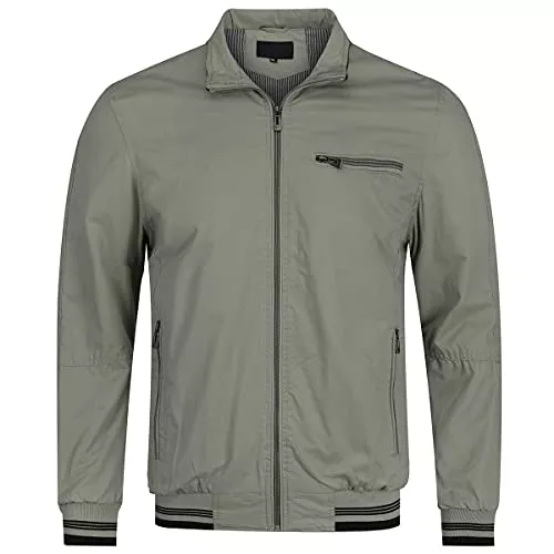 YOUTHUP Jacken YOUTHUP Herren leichte Jacke Langarm Casual Sportjacke Übergangsjacke für Business Freizeit