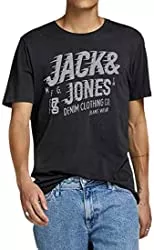 JACK &amp; JONES T-Shirts JACK &amp; JONES Herren T Shirt 3er Pack Print Mix Rundhals Tee Regular Slim Fit O Neck Ausschnitt