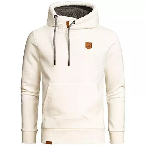 Amaci&Sons Kapuzenpullover Amaci&Sons Herren Basic Kapuzenpullover Sweatjacke Pullover Plüsch Hoodie Sweatshirt