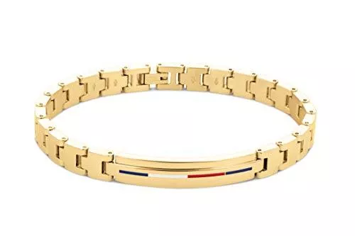 Tommy Hilfiger Schmuck Tommy Hilfiger Jewelry Armband mit Knebelverschluss für Herren aus Edelstahl