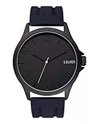 s.Oliver Uhren s.Oliver Herren Analog Quarz Uhr mit Silikon Armband