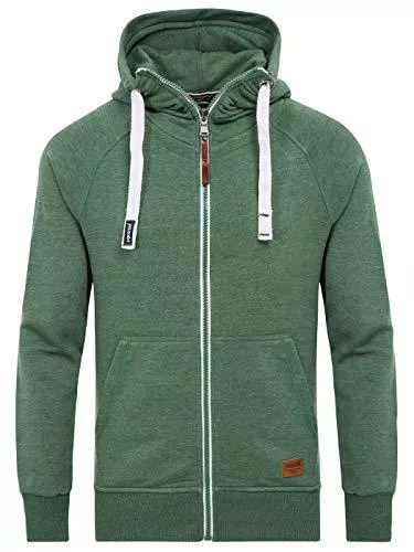 Yazubi Kapuzenpullover Yazubi Herren Sweatjacke Hoodie mit Reißverschluss Jacob
