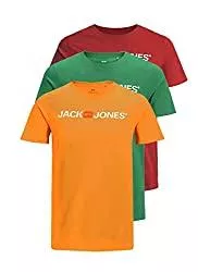 JACK &amp; JONES T-Shirts JACK &amp; JONES Male T-Shirt 3er-Pack