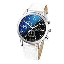 A/X Uhren Herrenuhren Luxus DREI-Augen-Uhren Quarz Herrenuhr Blaue Glasgürteluhr für Herren Montre Homme