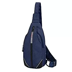 WATERFLY Taschen & Rucksäcke WATERFLY Anti-Diebstahl Sling Bag für Damen und Herren Brusttasche Hippie Crossbody Bag Multipurpose Daypack