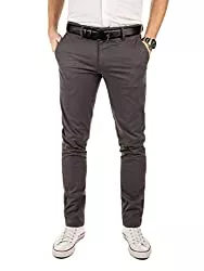 Yazubi Hosen Yazubi Herren Chino Hose, Modell Dustin, Chinohose mit Gürtel