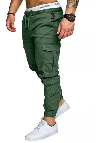 Amaci&amp;Sons Hosen Amaci&amp;Sons Jogger Cargo Herren Chino Jeans Hose