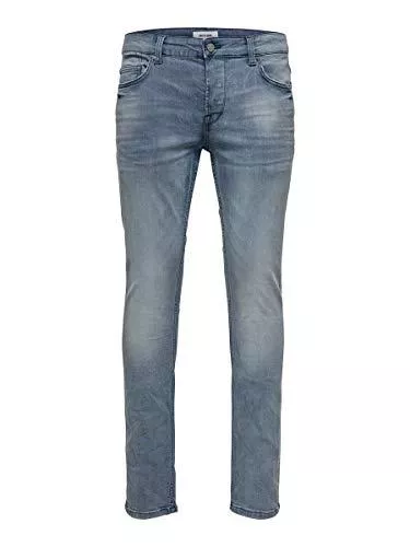 ONLY &amp; SONS Jeans ONLY &amp; SONS Male Slim Fit Jeans ONSLoom Blue Grey