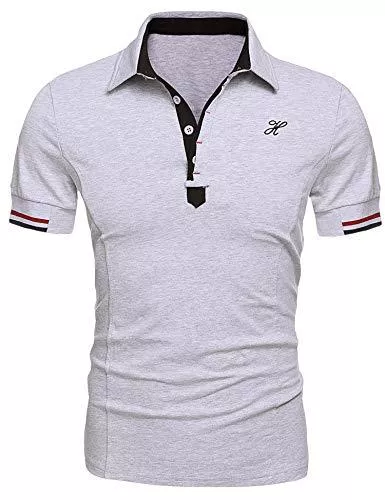 Coshow Poloshirts Coshow Herren Poloshirt Polohemd Funtionsshirt Tshirt Männer Kurzarm S-XXL