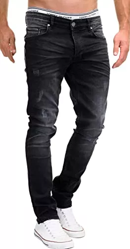 MERISH Jeans MERISH Jeans Herren Destroyed Hose Jeanshose Männer Slim Fit Stretch Denim 2081-1001