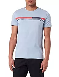 Tommy Hilfiger T-Shirts Tommy Hilfiger Herren Corp Chest Front Logo Tee T-Shirt