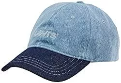 Levi's Hüte & Mützen Levi's Herren Denim Cap Baseballkappe, Blue Jeans, Einheitsgröße