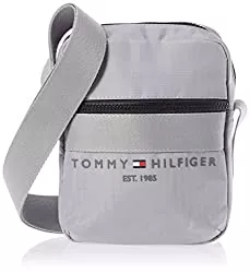 Tommy Hilfiger Taschen & Rucksäcke Tommy Hilfiger TH Established Mini Reporter Iron Grey