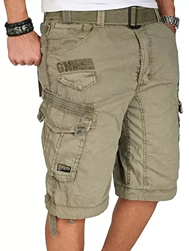 Geographical Norway Shorts Geographical Norway Herren Cargo Short Sommer Bermuda kurze Hose Shorts